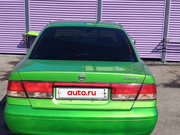 2002 Nissan Sunny B15, зелёный, 350000 рублей - вид 11