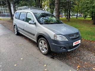 2019 Lada (ВАЗ) Largus Cross I, серый, 890000 рублей, вид 4