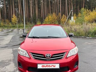 2010 Toyota Corolla X (E140, E150) Рестайлинг, красный, 850000 рублей, вид 2