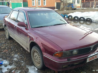 1992 Mitsubishi Sigma, пурпурный, 150000 рублей, вид 1