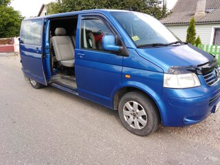 2004 Volkswagen Transporter Long T5, синий, 802069 рублей, вид 5