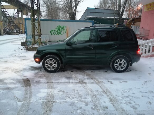 2001 Chevrolet Tracker II, зелёный - вид 7