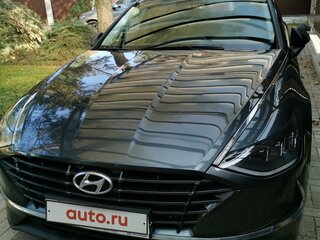 2020 Hyundai Sonata VIII (DN8), серый, 3300000 рублей, вид 4