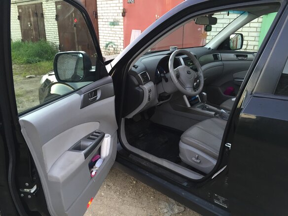 2008 Subaru Forester III, чёрный - вид 6