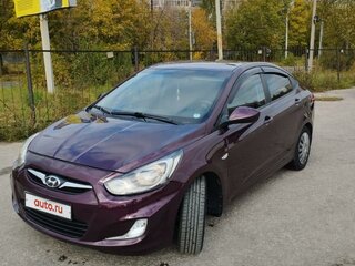 2013 Hyundai Solaris I, фиолетовый, 650000 рублей, вид 1