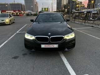 2019 BMW 5 серии 530d xDrive VII (G30/G31/G38), чёрный, 3700000 рублей, вид 2