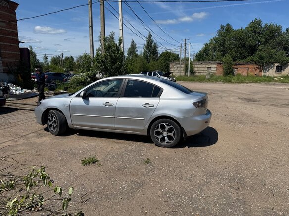 2006 Mazda 3 I (BK) Рестайлинг, серый, 650000 рублей - вид 10