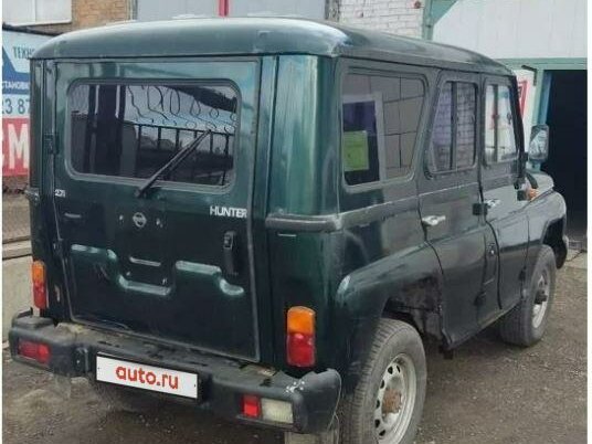 2007 УАЗ Хантер 315195, зелёный, 520000 рублей - вид 3