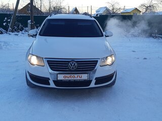 2009 Volkswagen Passat B6, белый, 750000 рублей, вид 3