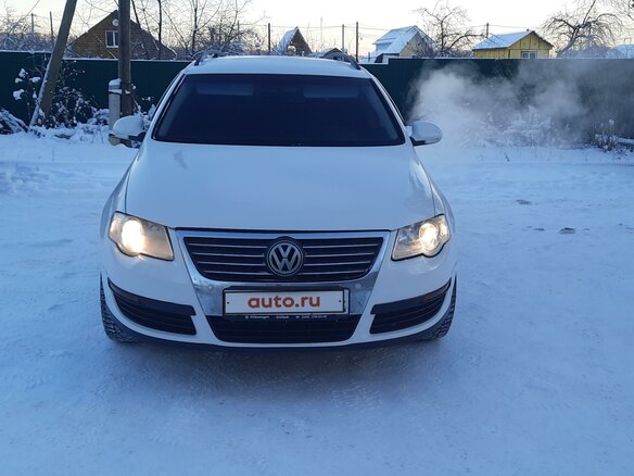 2009 Volkswagen Passat B6, белый, 750000 рублей - вид 2