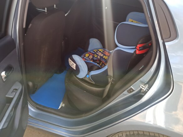 2013 Kia Rio 4-speed III, голубой, 1100000 рублей - вид 7