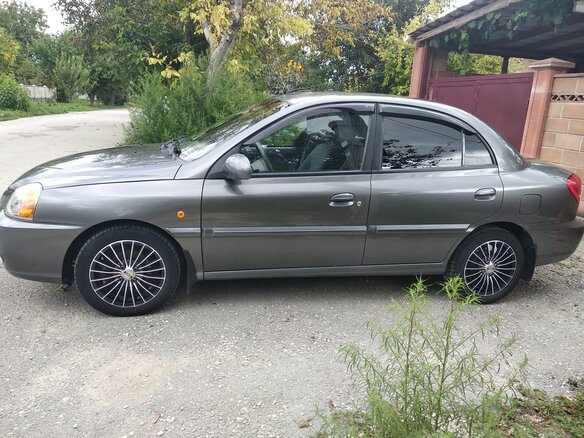 2003 Kia Rio I Рестайлинг, серый, 670000 рублей - вид 6