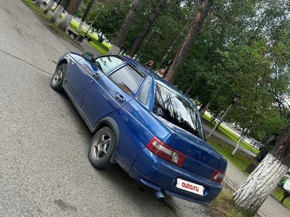 2002 Lada (ВАЗ) 2110, синий - вид 3