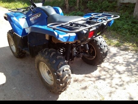 2008 Yamaha Grizzly 700, синий, 700000 рублей, вид 5
