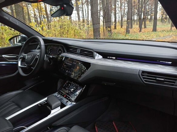 2019 Audi e-tron 55 I, серый - вид 11