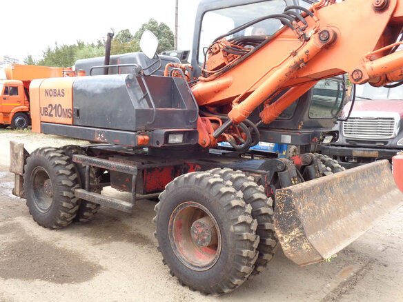 2012 Hitachi Колёсные, оранжевый - вид 7