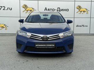 2013 Toyota Corolla XI (E160, E170, E180), синий, 1220000 рублей, вид 2