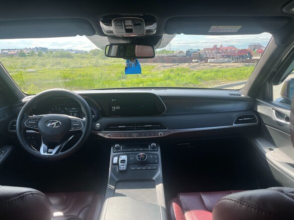2021 Hyundai Palisade I, пурпурный, 4900000 рублей - вид 12