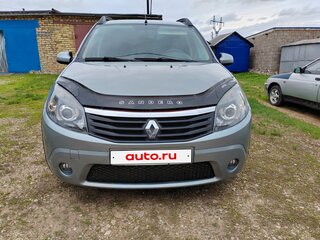 2011 Renault Sandero I, синий, 530000 рублей, вид 3
