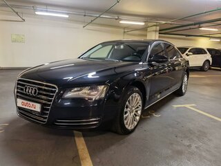 2011 Audi A8 Long III (D4), чёрный, 1350000 рублей, вид 2