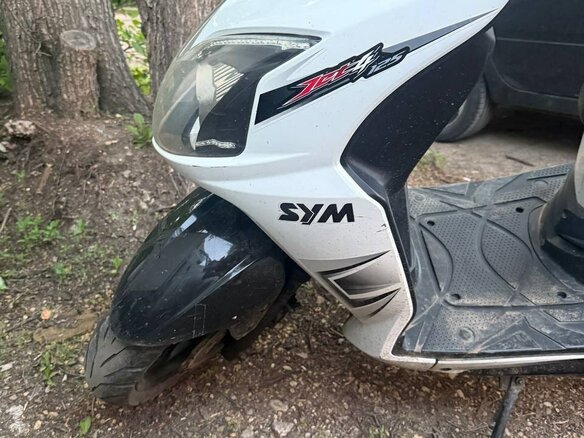 2012 Sym Jet 4 125, белый, 65000 рублей - вид 4