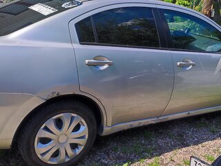 2007 Mitsubishi Galant IX Рестайлинг, серый, 320000 рублей, вид 3