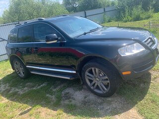2005 Volkswagen Touareg I, чёрный, 1500000 рублей, вид 2