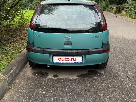 2002 Opel Corsa C, зелёный, 145000 рублей, вид 4