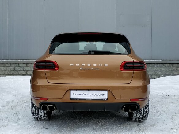 2014 Porsche Macan Turbo I, оранжевый - вид 3