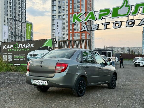 2013 Lada (ВАЗ) Granta I, серый - вид 8