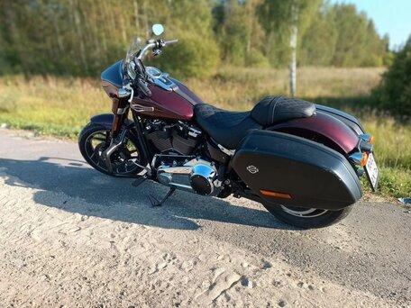 2018 Harley-Davidson Sport Glide, пурпурный, 1510000 рублей, вид 1