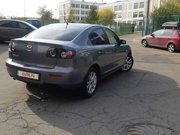 2008 Mazda 3 I (BK) Рестайлинг, серый - вид 1