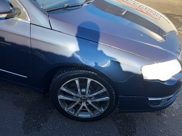 2007 Volkswagen Passat B6, синий, 600000 рублей - вид 24