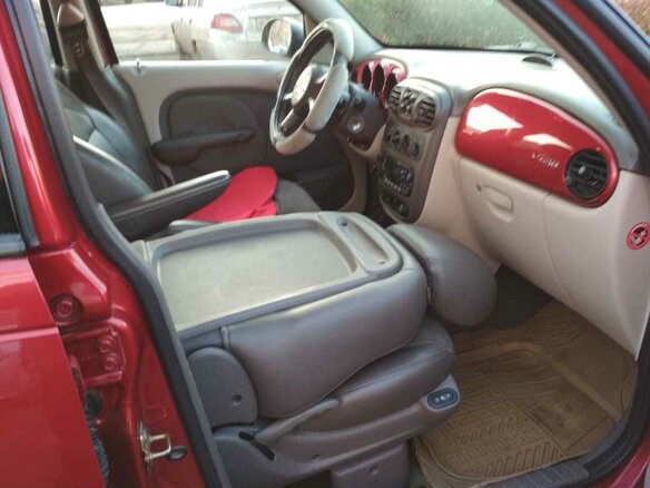 2004 Chrysler PT Cruiser, красный - вид 6