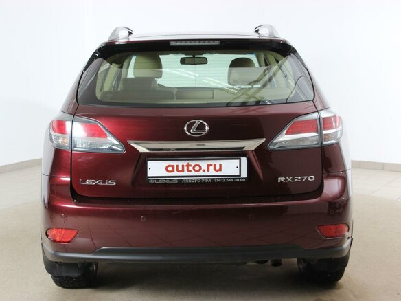 2012 Lexus RX 270 III Рестайлинг, красный, 2600000 рублей - вид 12