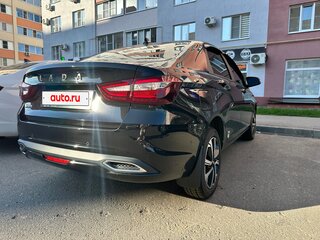 2024 Lada (ВАЗ) Vesta I Рестайлинг (NG), чёрный, 1400000 рублей, вид 4