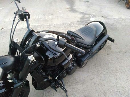 2005 Yamaha XV 1700 Warrior, чёрный, 1650000 рублей, вид 2