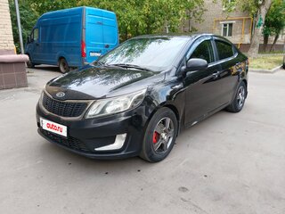 2012 Kia Rio 4-speed III, чёрный, 620000 рублей, вид 1