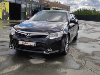 2016 Toyota Camry VII (XV50) Рестайлинг, чёрный, 2000000 рублей, вид 3