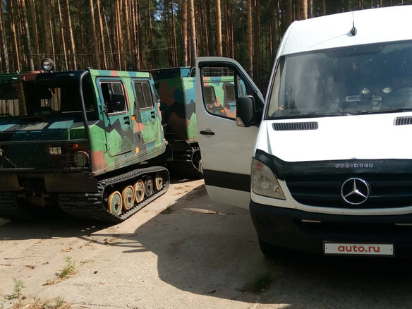 2008 Mercedes-Benz Sprinter, белый, 1350000 рублей - вид 2