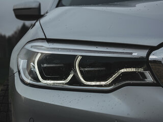 2018 BMW 5 серии 520d VII (G30/G31/G38), серебристый, 2200000 рублей, вид 3