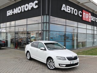 2013 Skoda Octavia III (A7), белый, 1700000 рублей, вид 3