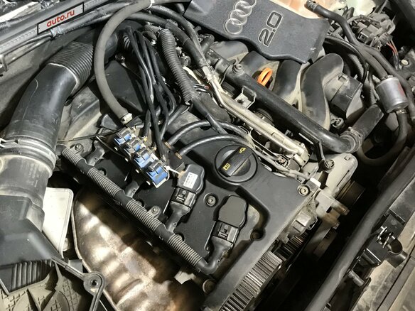 2006 Audi A4 III (B7), чёрный - вид 2