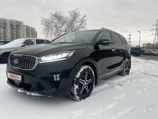 2017 Kia Sorento III Prime Рестайлинг, чёрный, 3100000 рублей, вид 1