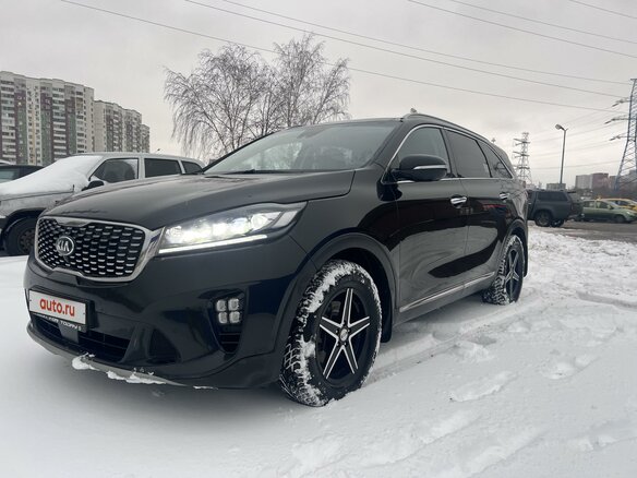 2017 Kia Sorento III Prime Рестайлинг, чёрный, 3100000 рублей