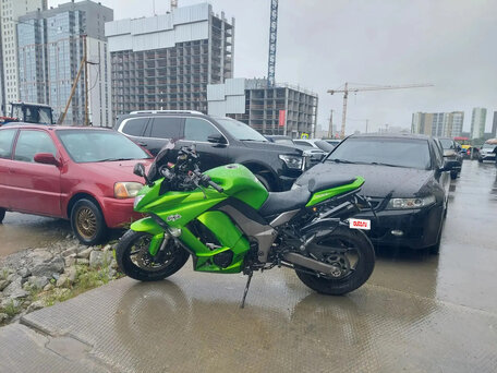 2011 Kawasaki Z 1000SX, зелёный, 650000 рублей, вид 1