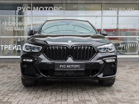 2021 BMW X6 30d III (G06), чёрный, 7350000 рублей, вид 2