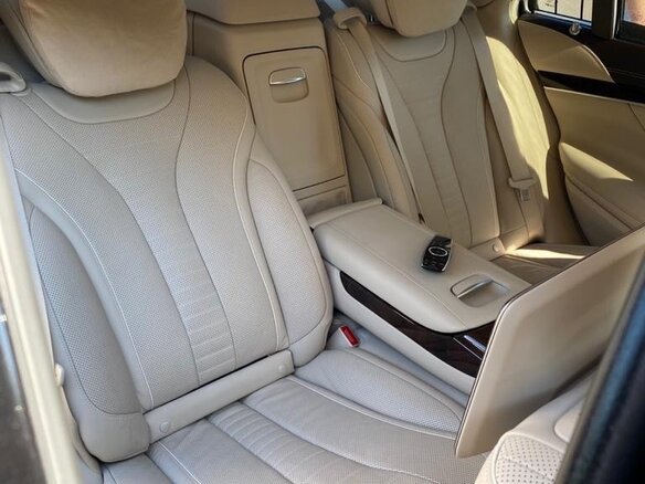 2017 Mercedes-Benz S-Класс 560 Long VI (W222, C217) Рестайлинг, чёрный, 4500000 рублей - вид 7