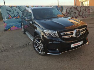 2017 Mercedes-Benz GLS 500 I (X166), чёрный, 7450000 рублей, вид 4