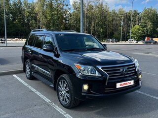 2012 Lexus LX 570 III Рестайлинг, чёрный, 4350000 рублей, вид 5
